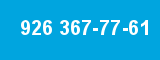 926 367-77-61